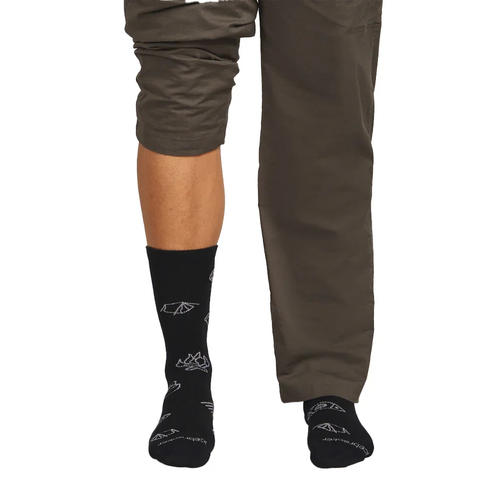 Bas Icebreaker Merino Lifestyle Ultralight Crew Camp Essential Socks (hommes) - Image 4