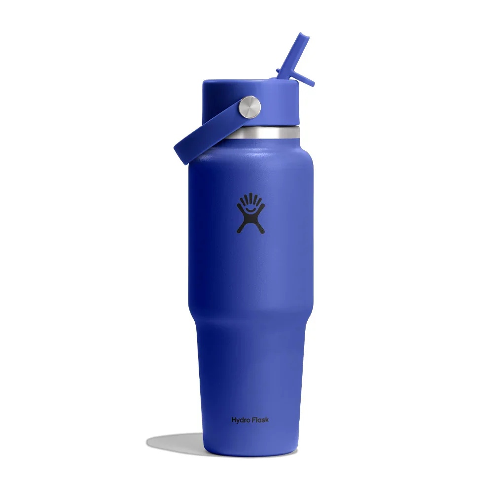 Bouteille isolée à goulot large hydroflask Straw Travel 946 Ml - Image 13