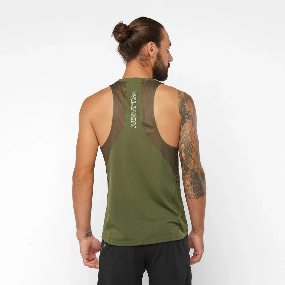 Camisole Salomon Aero Tank (hommes) - Image 3