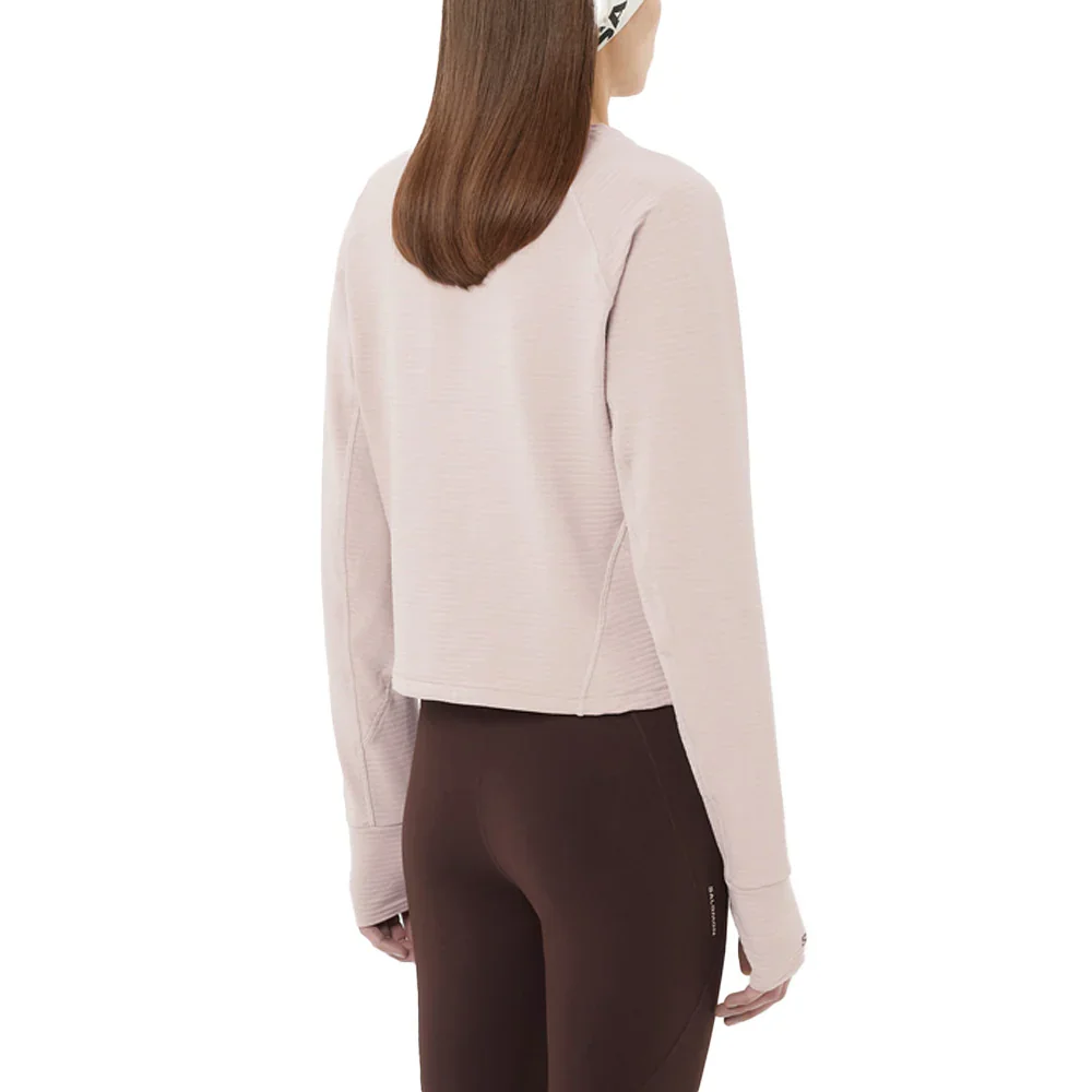 Chandail en laine polaire Salomon Essential Lightwarm (femmes) - Image 3