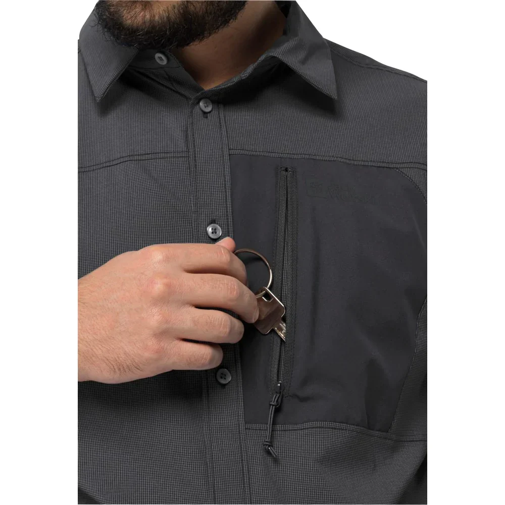 Chemise à manches courtes Jack Wolfskin KenovoII (hommes) - Image 4
