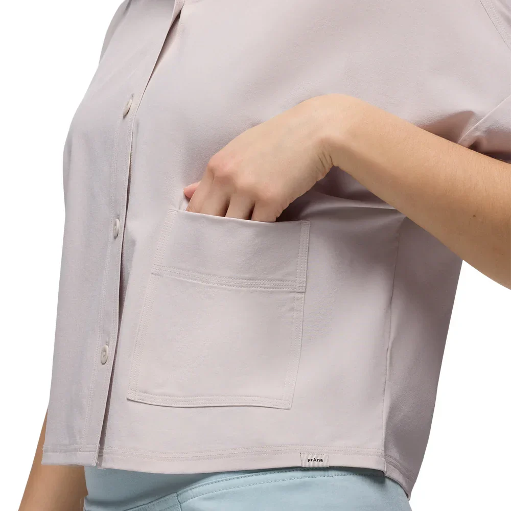 Chemise à manches courtes Prana Railay Button Down (femmes) - Image 4