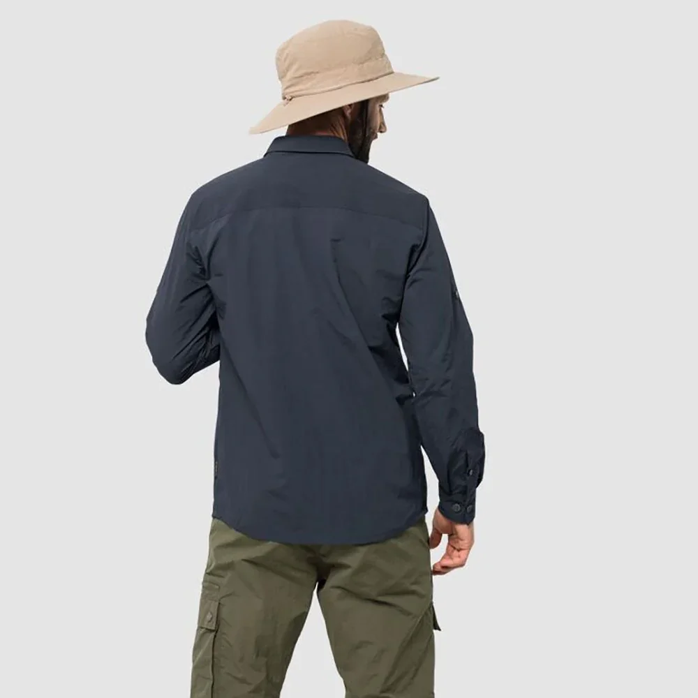 Chemise à manches longues Jack Wolfskin Lakeside (hommes) - Image 4