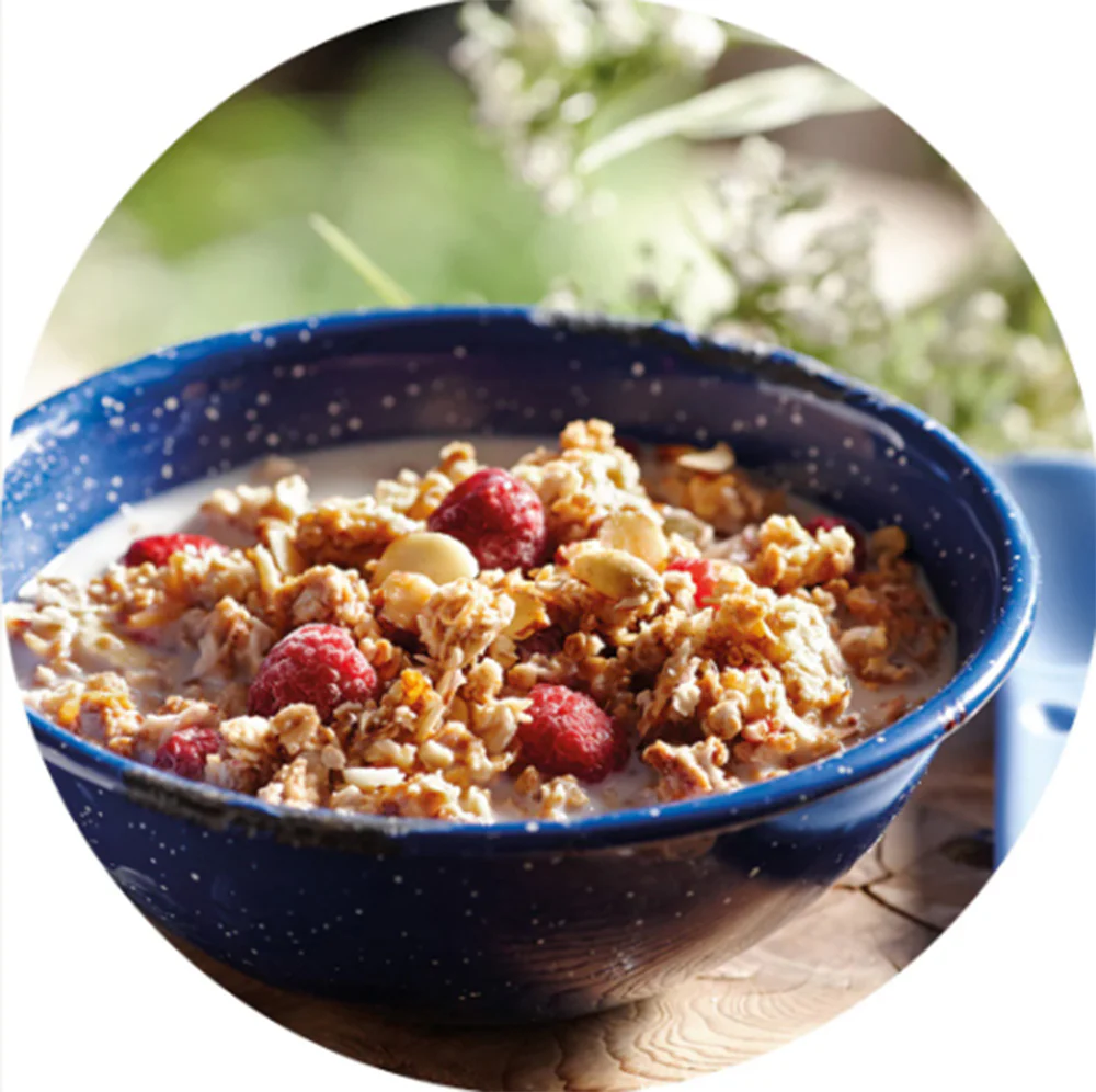 Granola aux Framboises et à la Vanille - Mets lyophilisés Happy Yak - Image 2