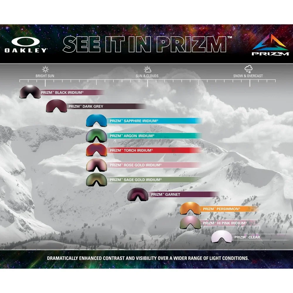 Lunettes de ski Oakley Target Line L – Persimmon - Image 4