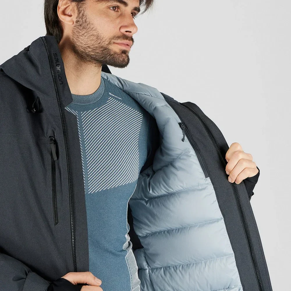 Manteau d'hiver Salomon Arctic Down (hommes) - Image 3