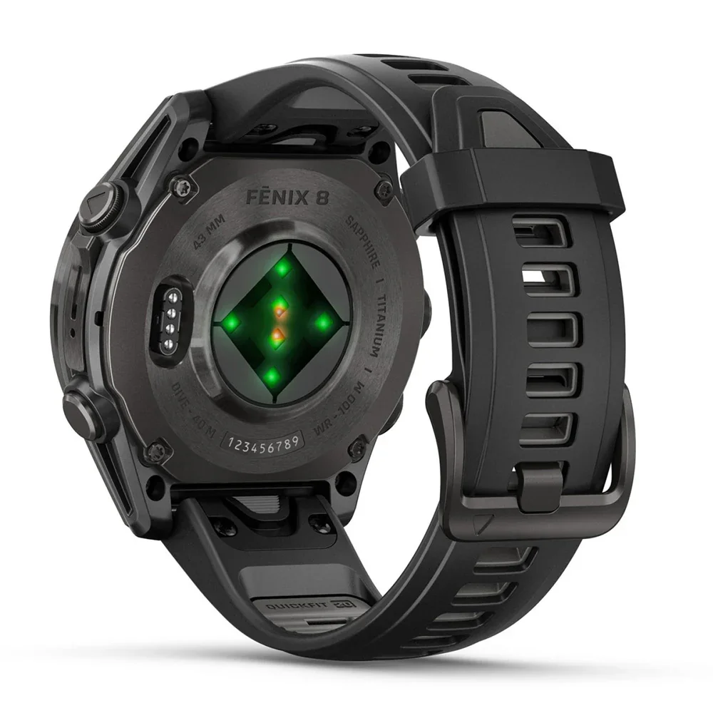 Montre d'entraînement Garmin Fenix 8 43 mm – Sapphire - Image 3