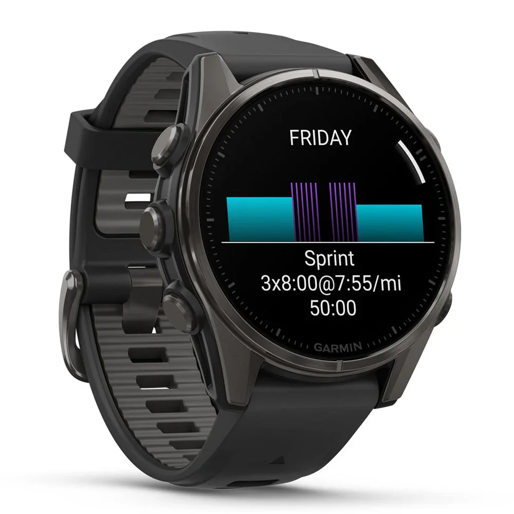 Montre d'entraînement Garmin Fenix 8 43 mm – Sapphire - Image 4