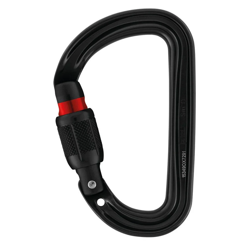 Mousqueton Petzl Sm'D à vis