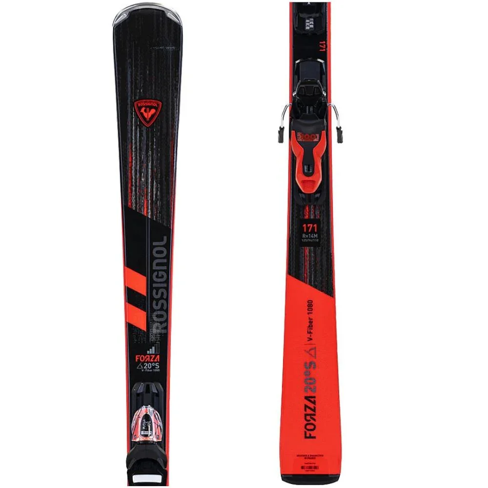 Skis alpins Rossignol Forza 20° V FG + fixations XP 10 - Image 2