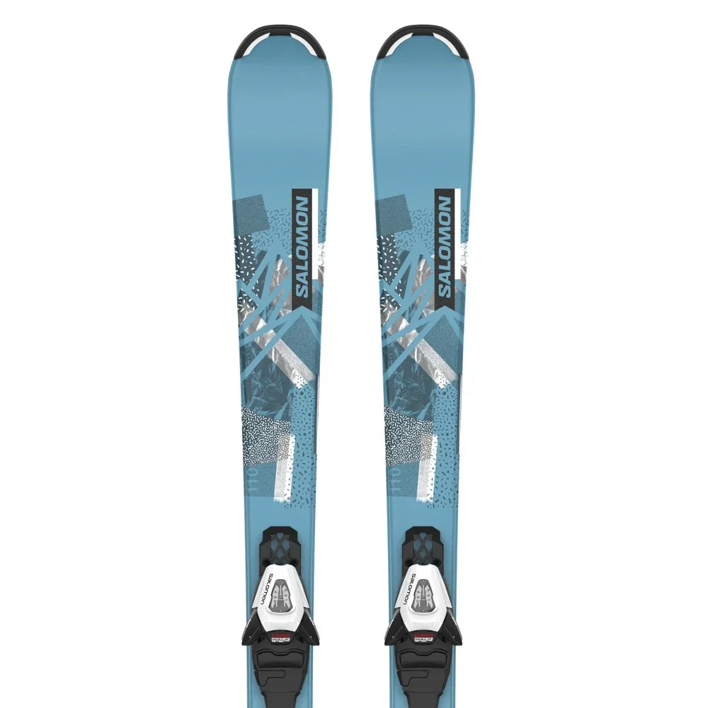 Skis alpins Salomon QST JR S avec fixations C5 GW J75 (juniors) - Image 3