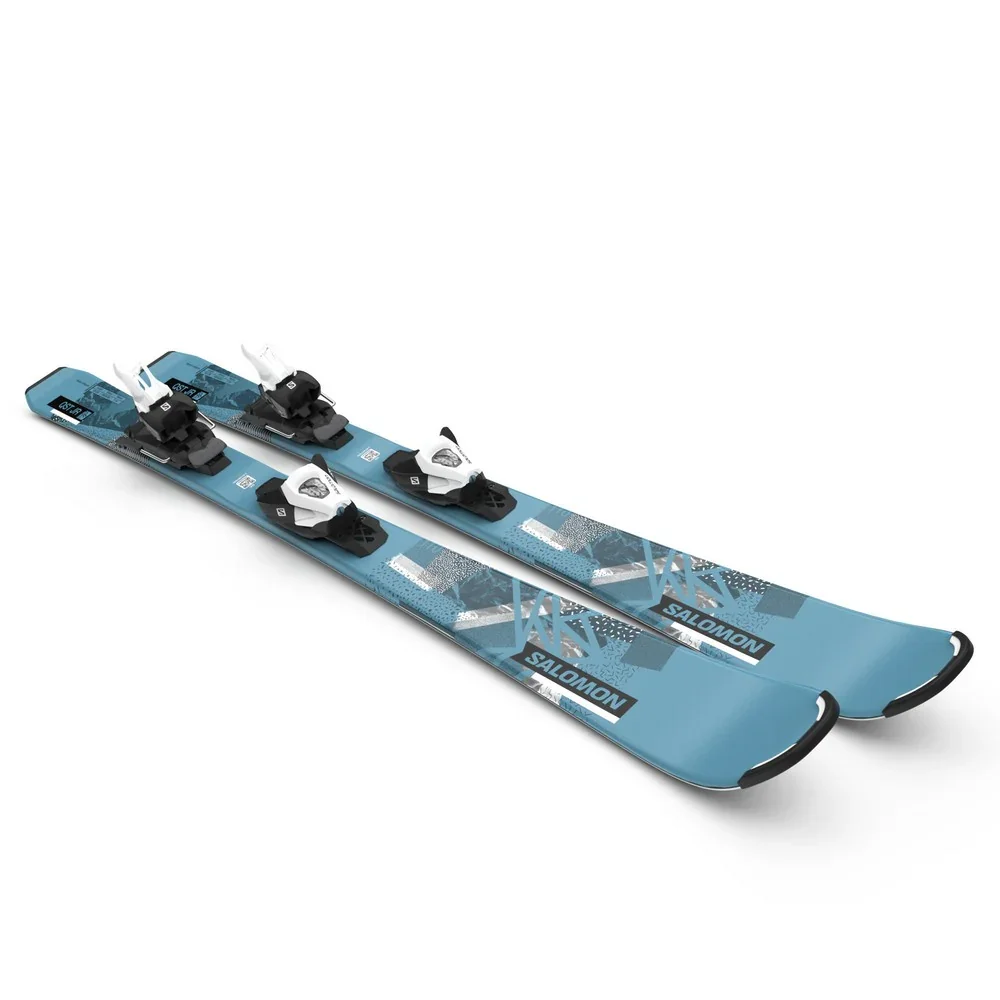 Skis alpins Salomon QST JR S avec fixations C5 GW J75 (juniors) - Image 4