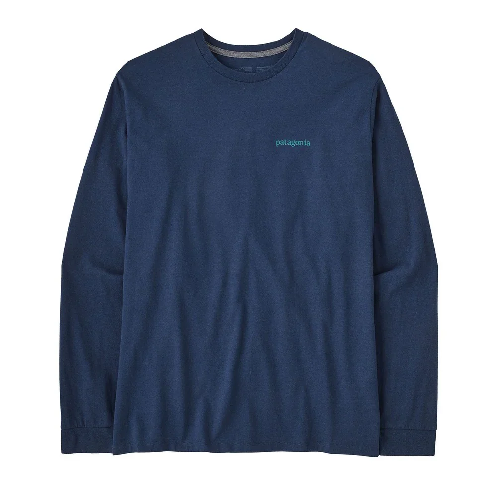 T-shirt à manches longues Patagonia Line Logo Ridge Responsibili-Tee (hommes) - Image 5