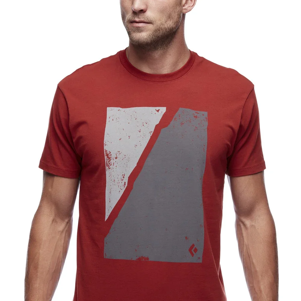 T-shirt Black Diamond Block Print Mountain (hommes) - Image 8