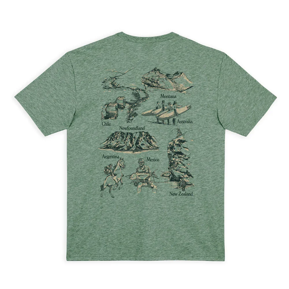 T-shirt Hooké Go Outside (hommes) - Image 2
