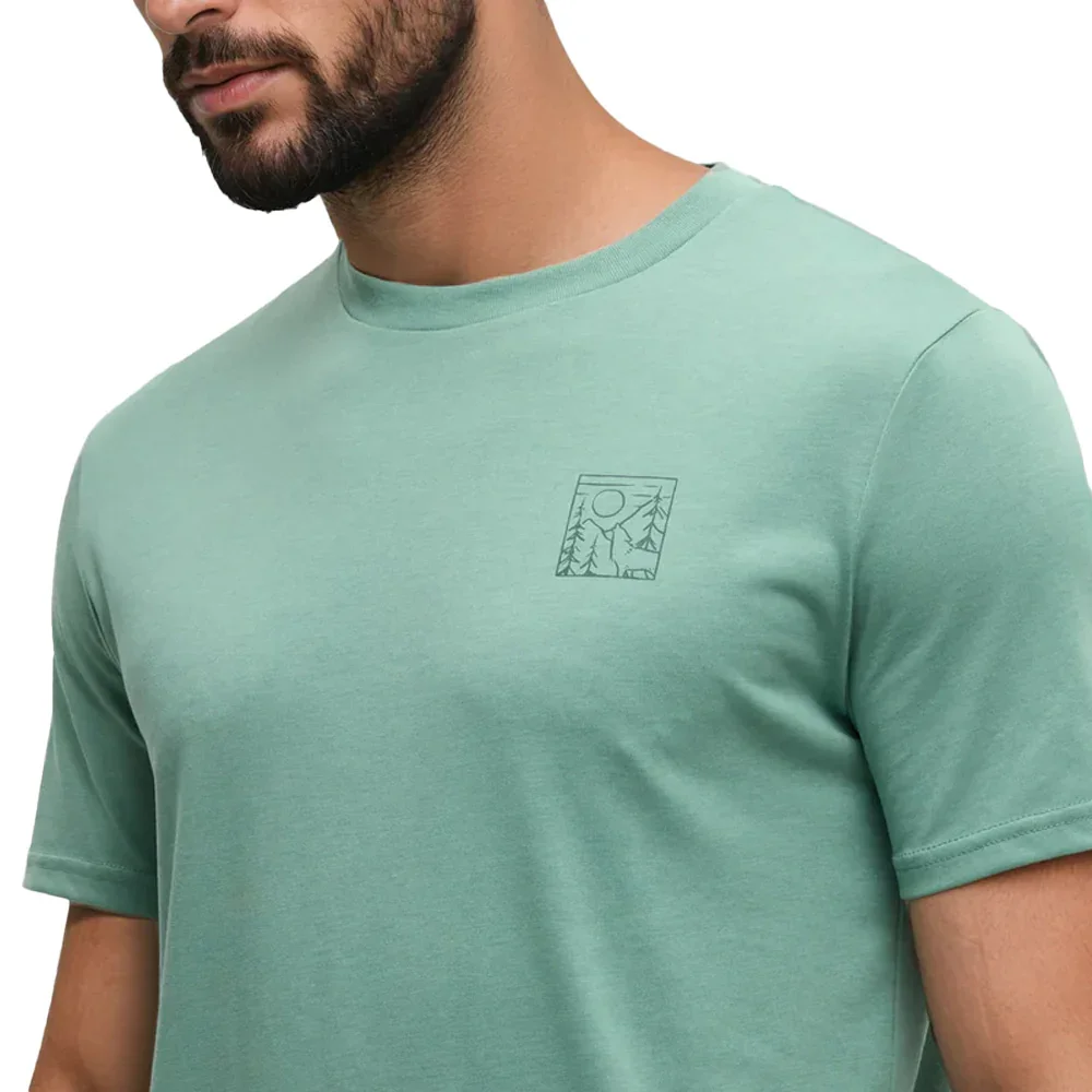 T-shirt Tentree Boreal Wolf (hommes) - Image 3