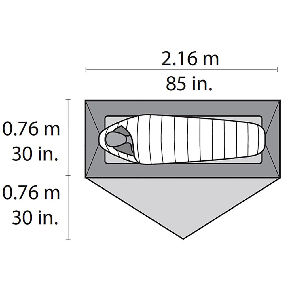 Tente Hubba NX 1 personne de MSR - Image 4