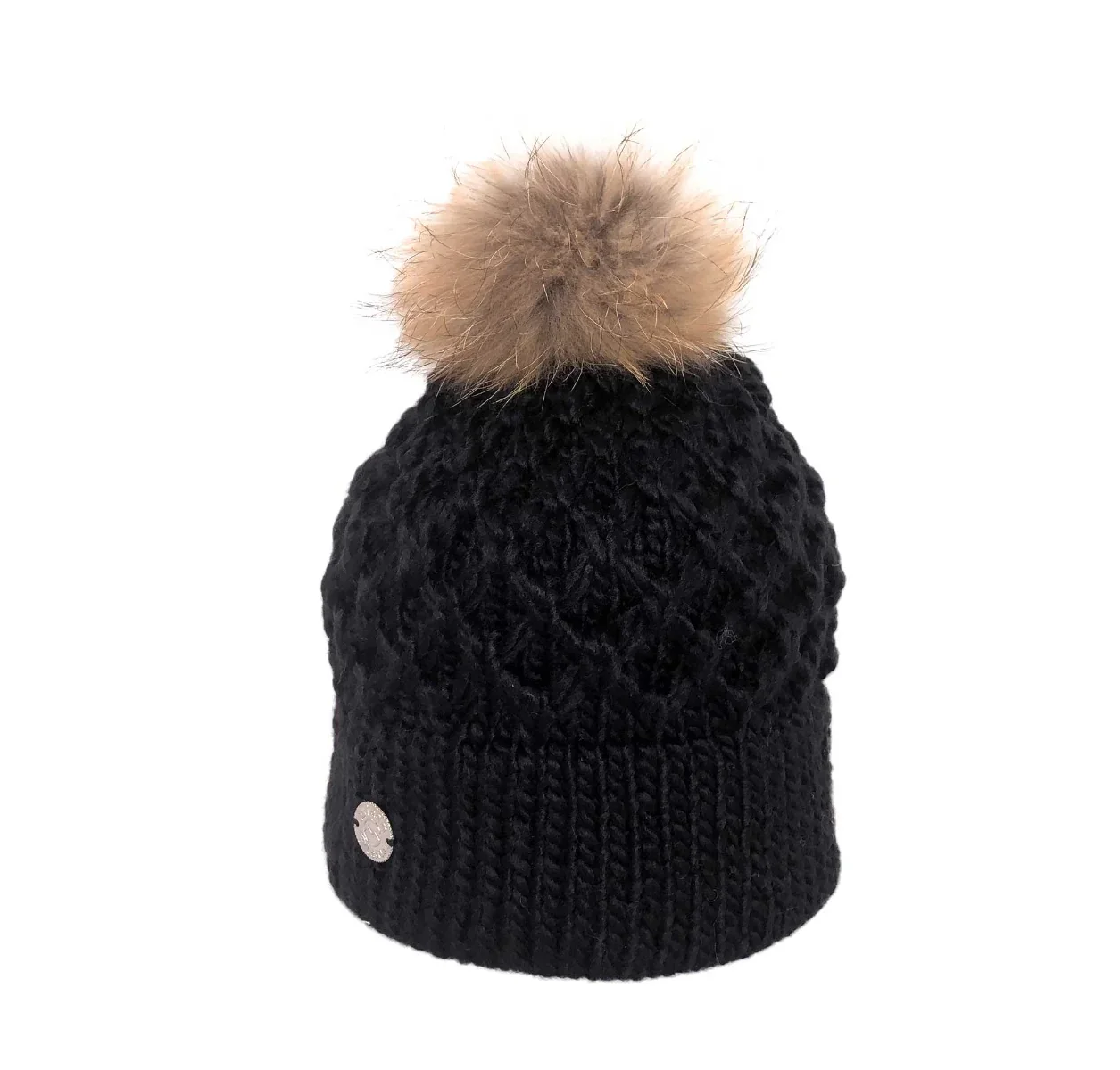 Tuque Pleau Milan avec pompon amovible (femmes) - Image 2